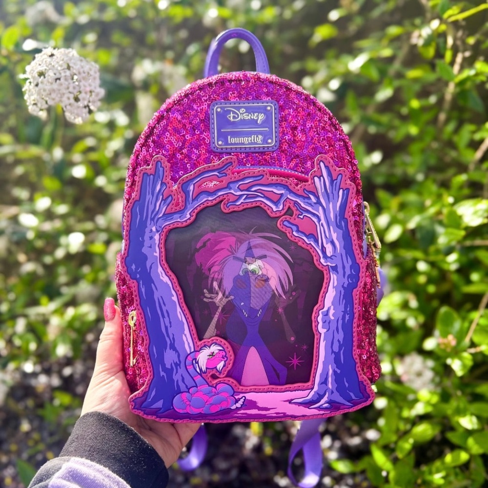 Madam Mim Villains sequins Loungefly